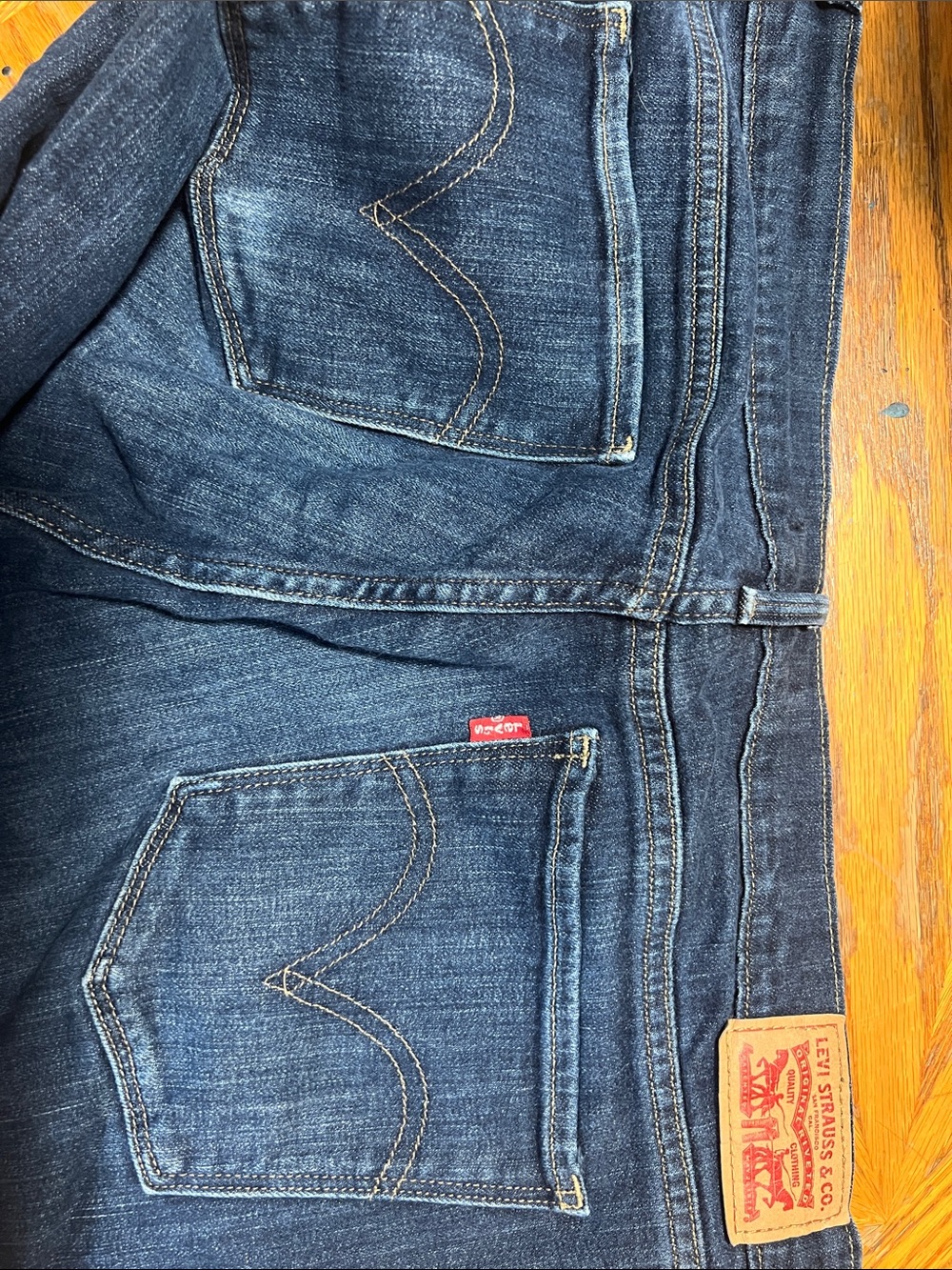 Levi's Dark Blue Boot Cut Jeans